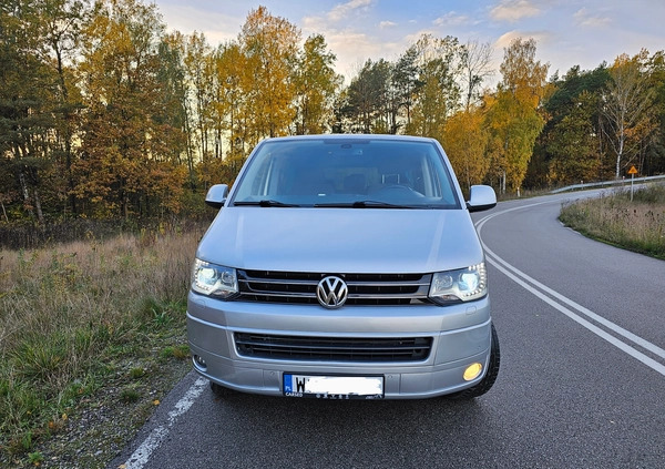 Volkswagen Caravelle cena 85750 przebieg: 143700, rok produkcji 2012 z Pilawa małe 79